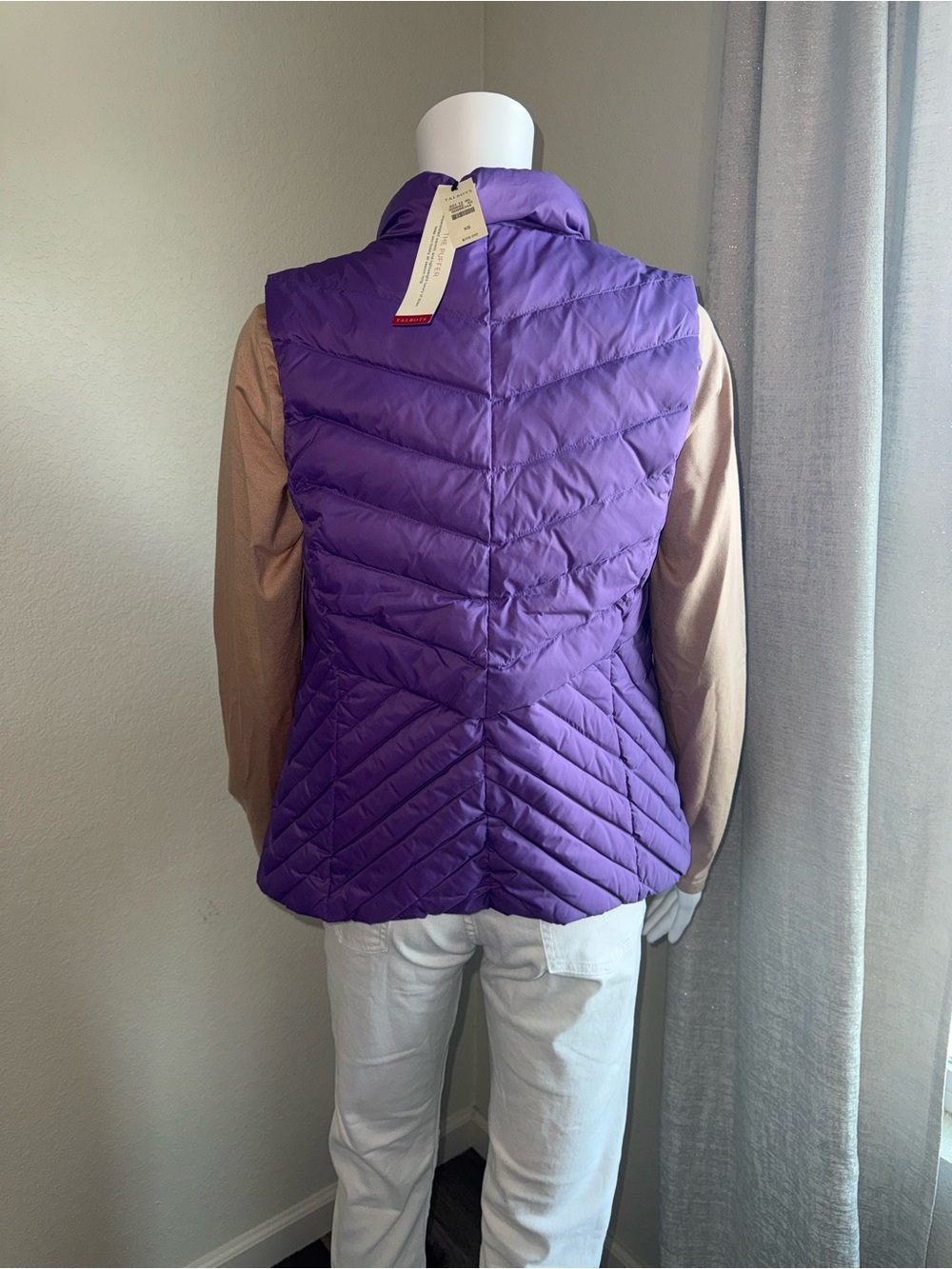 NWT purple Talbots Down Puffer Vest – XS